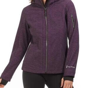 Free Country Purple Fleece Lined Jacket L